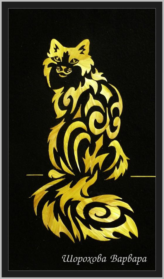 Шорохова Варвара, флористика, соломка. 2024 г.