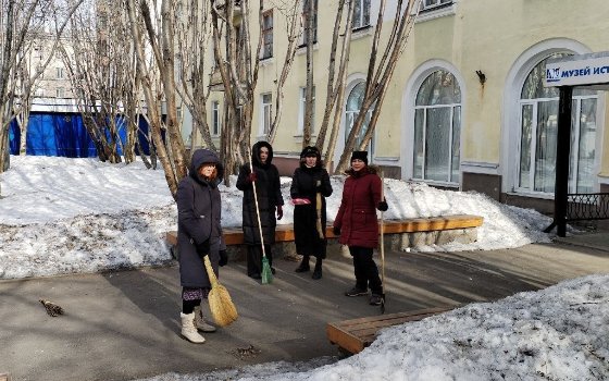 И вот очередной субботник!