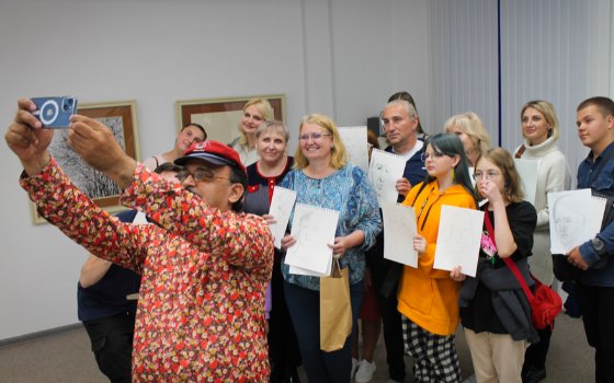 Мастер-класс «Рисуем друг друга» от Ашота Татевосяна