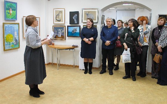 Выставка «Кошки замечательных людей» открыта