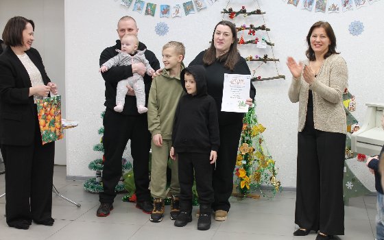 Церемония награждения победителей