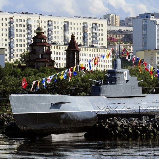 Мемориальная Краснознамённая подводная лодка К-21