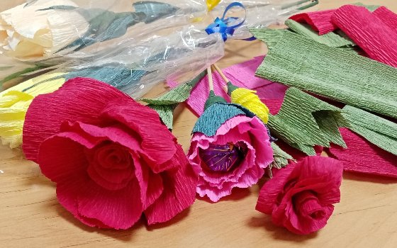 Мастер-класс «Цветок любимой женщине»