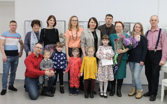 Начала работу выставка Анастасии Чесноковой