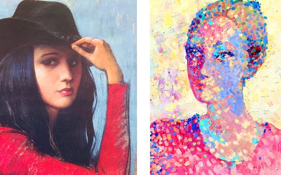 Живописная дуэль Анатолий Сергиенко vs Ашот Татевосян